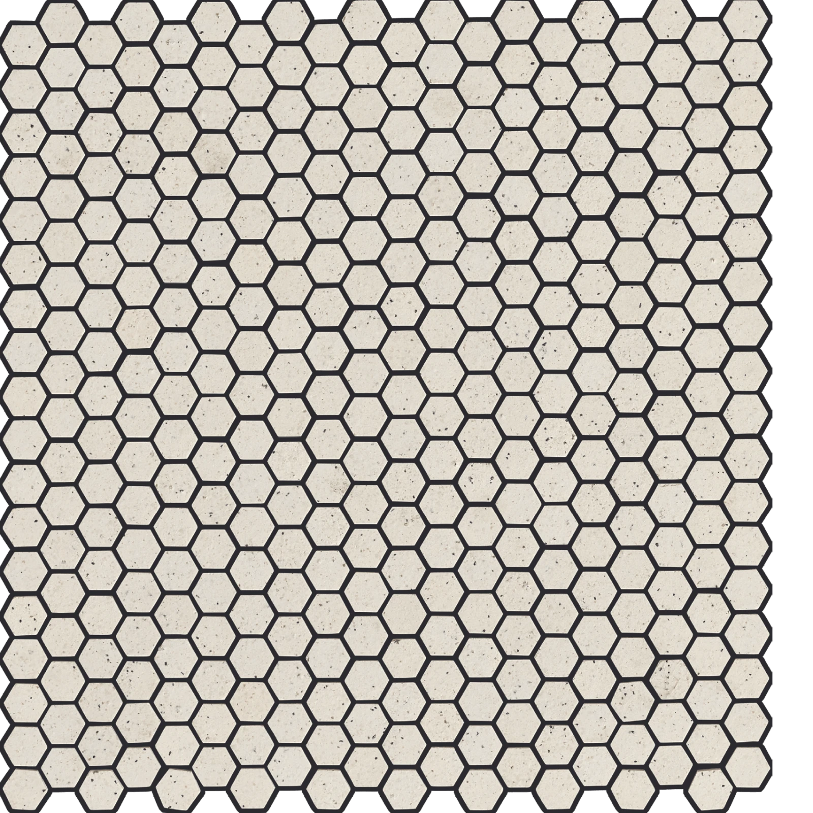 Hexagon Bone Ivory