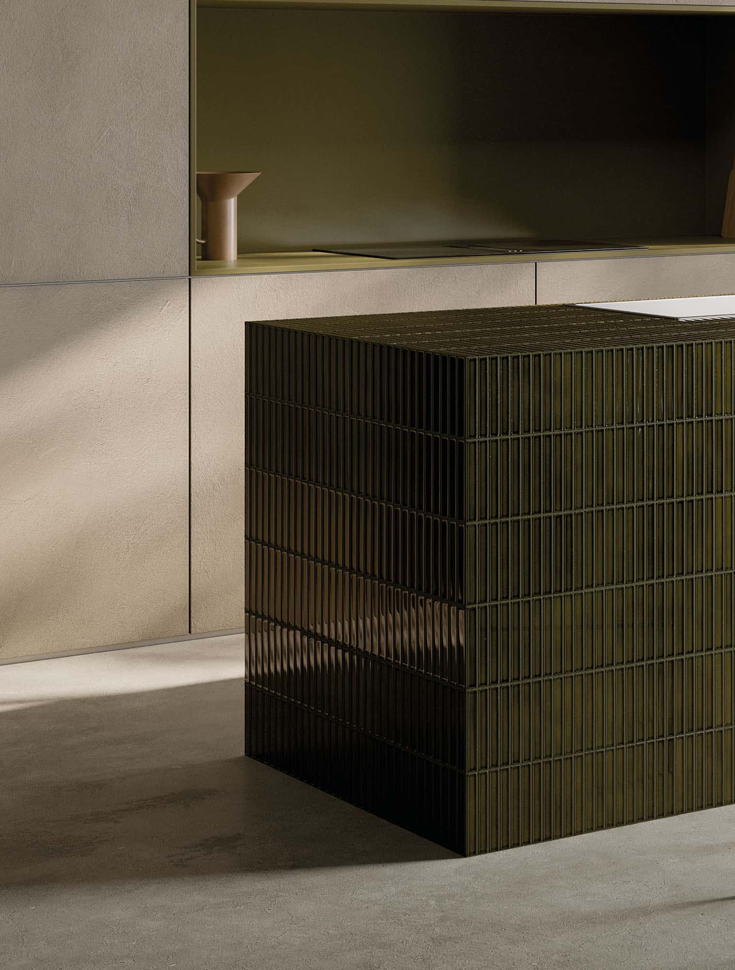 Homura vibrant glossy tiles by Yukari Ceramics, view 4