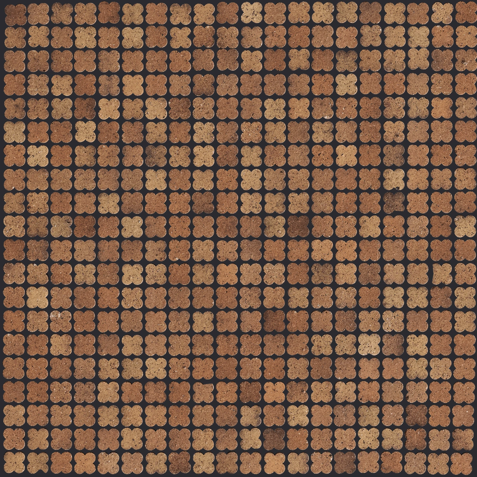 Floral Fired Brick